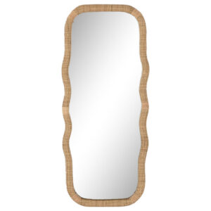 ESPEJO RATAN CRISTAL 49X4X113 NATURAL