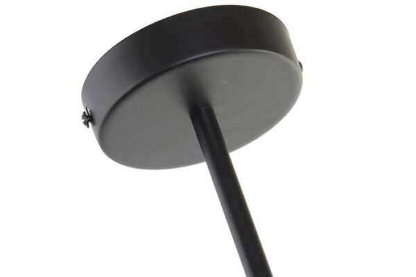 LAMPARA TECHO METAL 89X89X150 E27 18 BOMBILLAS - Imagen 3