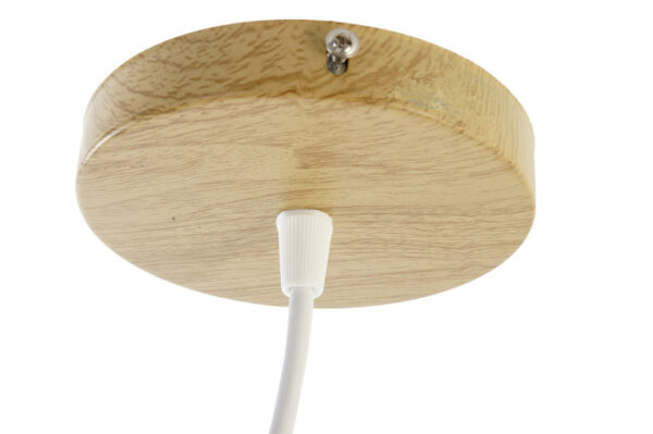 LAMPARA TECHO BAMBU 58X58X22 NATURAL MARRON CLARO - Imagen 2