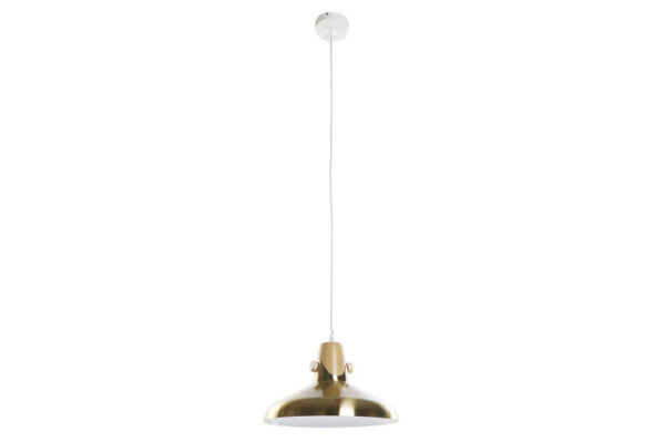 LAMPARA TECHO METAL 35X35X21 DORADO - Imagen 3