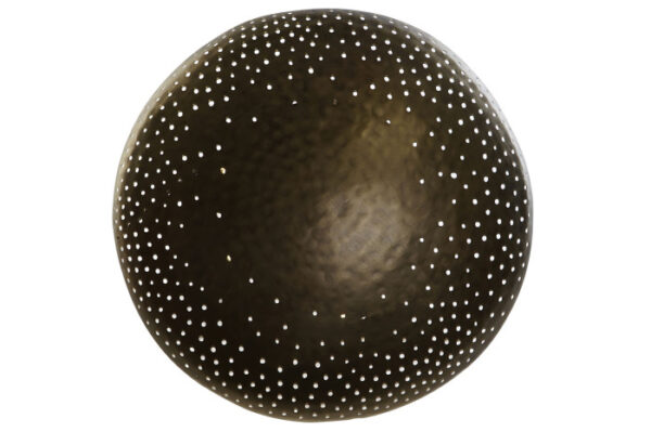 LAMPARA APLIQUE HIERRO 32X18X32 DORADO - Imagen 2