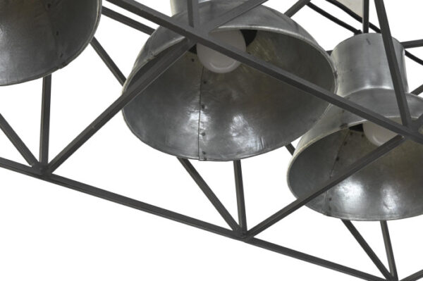 LAMPARA TECHO METAL 115X24X24 MULTIPOSICION GRIS - Imagen 7