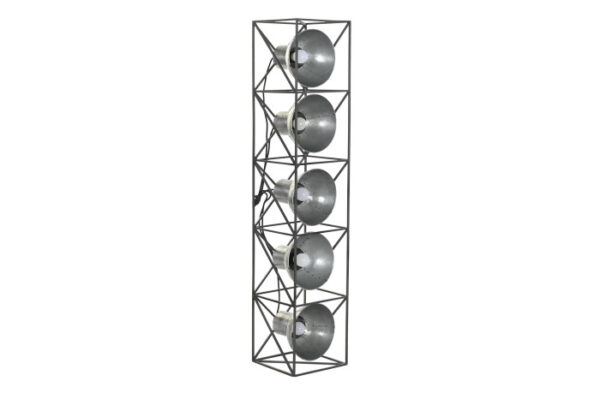 LAMPARA TECHO METAL 115X24X24 MULTIPOSICION GRIS - Imagen 5