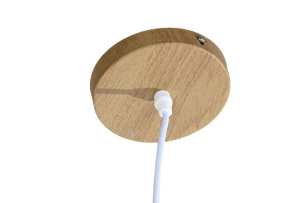 LAMPARA TECHO BAMBU 50X50X23 E27 NATURAL NATURAL - Imagen 2