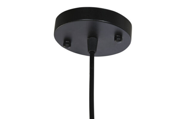 LAMPARA TECHO RATAN POLIESTER 45X45X46 FLECOS - Imagen 3