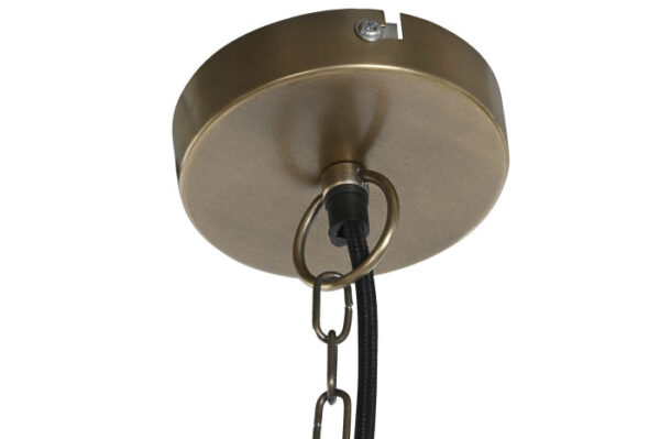 LAMPARA TECHO HIERRO 61X18X27 DOBLADA ENVEJECIDO - Imagen 2