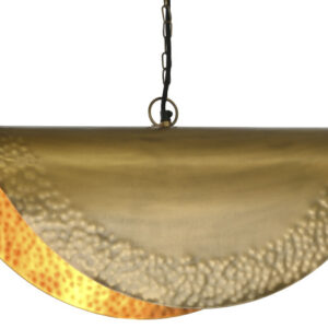 LAMPARA TECHO HIERRO 61X18X27 DOBLADA ENVEJECIDO