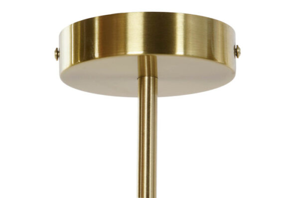 LAMPARA TECHO METAL CRISTAL 83X83X128 BOLAS NEGRO - Imagen 3