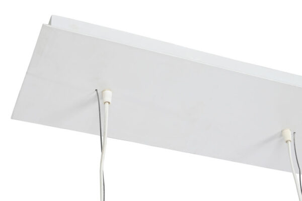 LAMPARA TECHO EUCALIPTO 20X20X40 TRONCOS BLANCO - Imagen 3