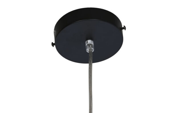 LAMPARA TECHO CRISTAL 36X36X20 GRIS - Imagen 3