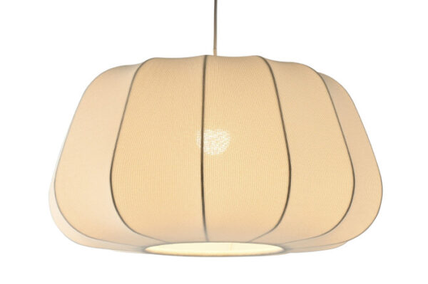 LAMPARA TECHO POLIESTER METAL 40X40X26 BLANCO - Imagen 6