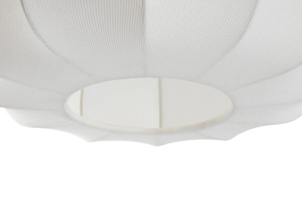 LAMPARA TECHO POLIESTER METAL 40X40X26 BLANCO - Imagen 5