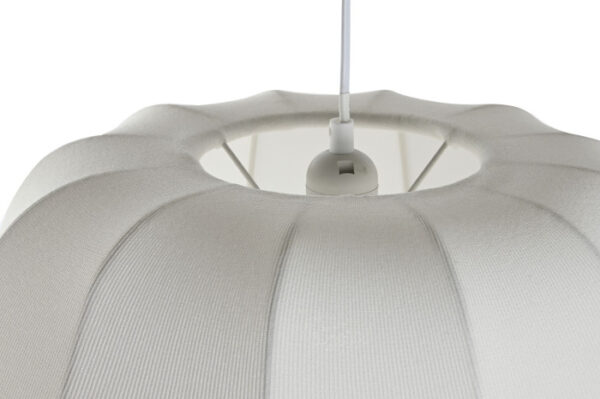 LAMPARA TECHO POLIESTER METAL 40X40X26 BLANCO - Imagen 4