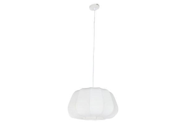 LAMPARA TECHO POLIESTER METAL 40X40X26 BLANCO - Imagen 2