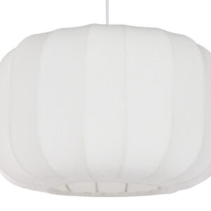 LAMPARA TECHO POLIESTER METAL 45X45X24 BLANCO