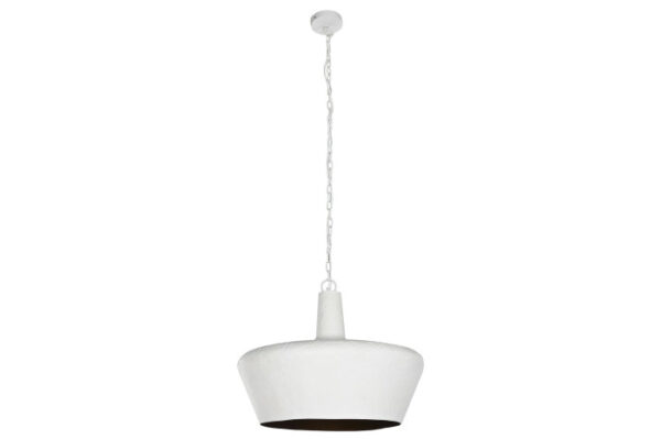 LAMPARA TECHO HIERRO 74X74X50 PATINADO BLANCO - Imagen 4