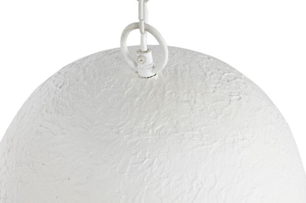 LAMPARA TECHO HIERRO 58X58X85 PATINADO BLANC - Imagen 3