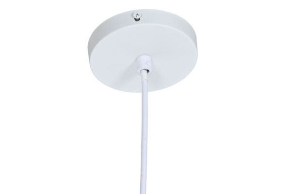 LAMPARA TECHO RATAN 51X51X70 HECHA A MANO NATURAL - Imagen 2