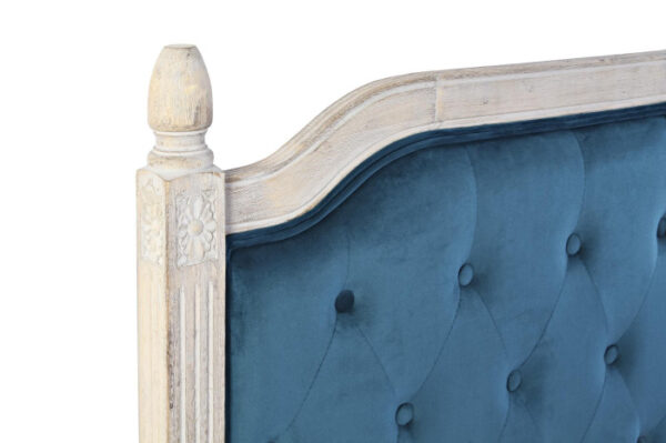 CABECERO CAMA POLIESTER RUBBERWOOD 160X6X120 - Imagen 2