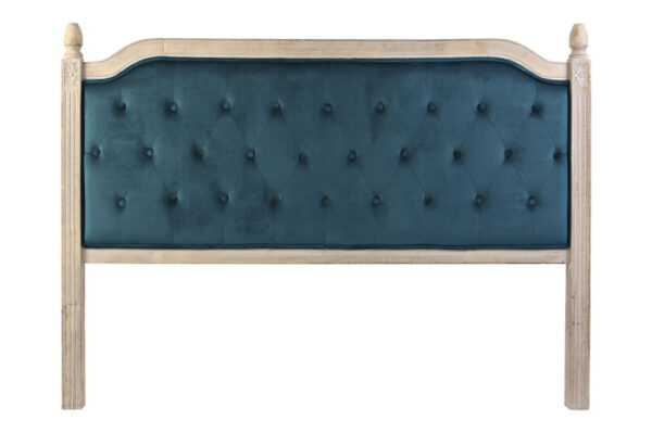 CABECERO CAMA POLIESTER RUBBERWOOD 160X6X120