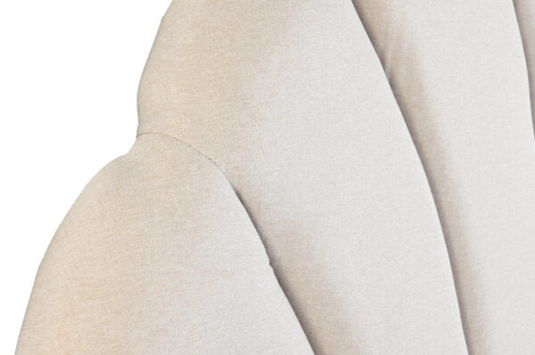 CABECERO CAMA POLIESTER MDF 157X8X160 BEIGE - Imagen 4