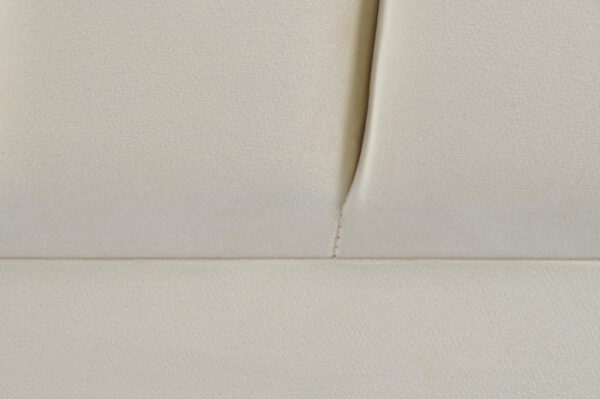CABECERO CAMA POLIESTER MDF 157X8X160 BEIGE - Imagen 2