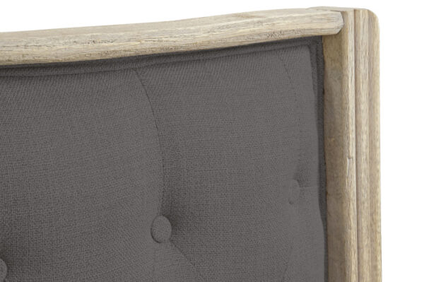 CABECERO CAMA LINO RUBBERWOOD 160X10X120 - Imagen 2
