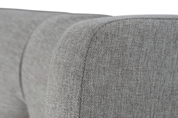 CABECERO CAMA POLIESTER MDF 194X20X170 GRIS - Imagen 3