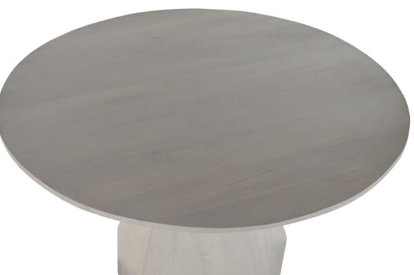 MESA REDONDA COMEDOR MANGO 100X100X76 - Imagen 2
