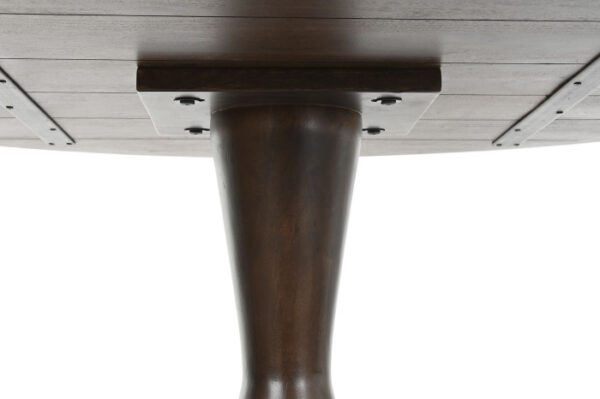 MESA REDONDA COMEDOR ACACIA 130,5X130,5X78 - Imagen 5
