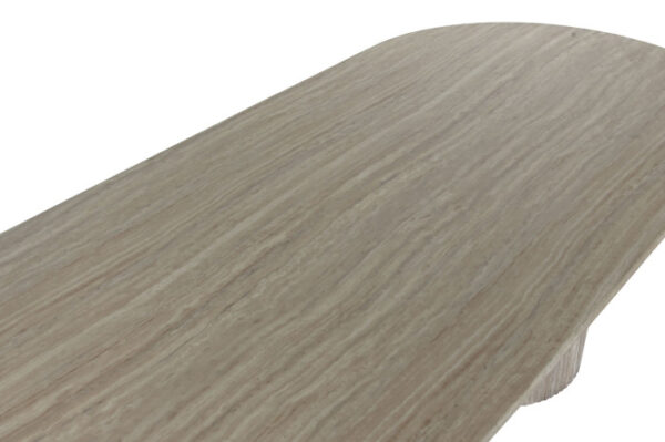 MESA OVALADA COMEDOR GRANITO 220X100X75 SIMIL MARM - Imagen 3