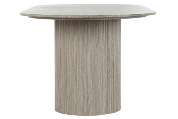 MESA OVALADA COMEDOR GRANITO 220X100X75 SIMIL MARM - Imagen 6