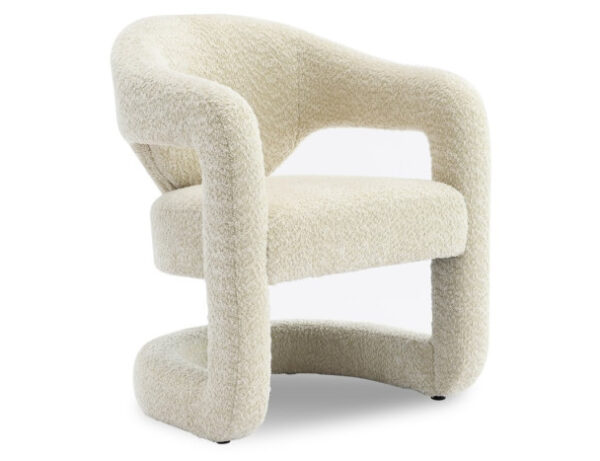SILLON POLIESTER 66X65X79 BOUCLE CRUDO