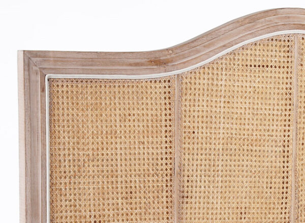 CABECERO CAMA CAUCHO RATAN 160X8X120 - Imagen 6