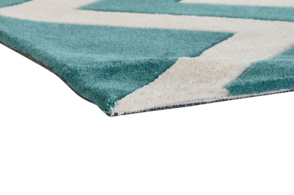 ALFOMBRA POLIESTER 120X180X2 1800 GSM ZIGZAG