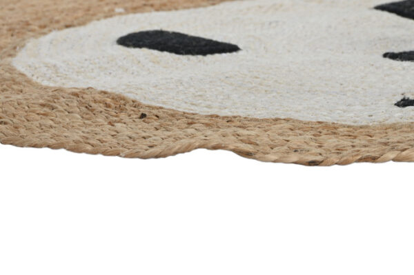 ALFOMBRA YUTE ALGODON 100X100X1 1000 GSM MONO - Imagen 4
