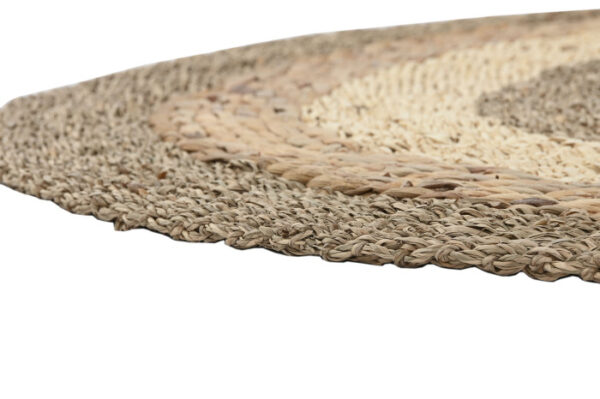 ALFOMBRA SEAGRASS FIBRA 120X120X1 NATURAL - Imagen 4