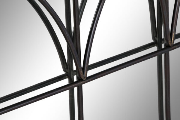 ESPEJO METAL ESPEJO 76X4X76 NEGRO - Imagen 2