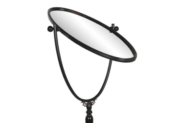 ESPEJO VESTIDOR METAL CRISTAL 61X62X174 NEGRO - Imagen 5