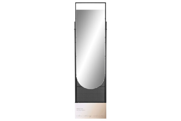 ESPEJO VESTIDOR METAL ESPEJO 44,4X40X162 NEGRO - Imagen 4