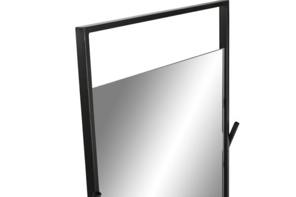 ESPEJO VESTIDOR METAL ESPEJO 44,4X40X162 NEGRO - Imagen 6