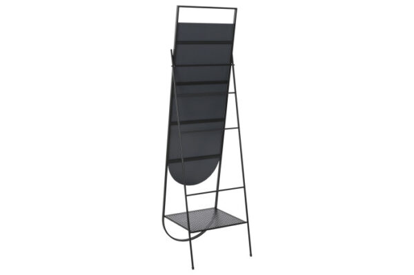 ESPEJO VESTIDOR METAL ESPEJO 44,4X40X162 NEGRO - Imagen 3