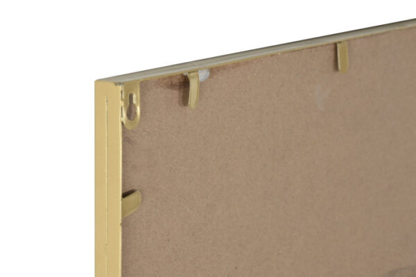 ESPEJO HIERRO CRISTAL 90X2X180 DORADO - Imagen 2