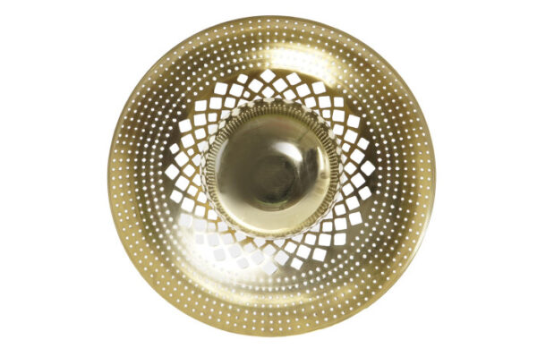 LAMPARA APLIQUE METAL 40X40X15 DORADO