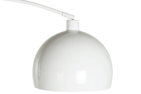 LAMPARA PIE METAL MARMOL 36X110X195 BLANCO - Imagen 2
