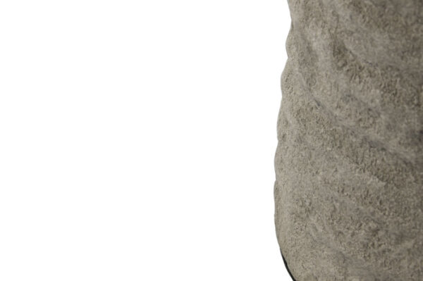 BASE LAMPARA CEMENTO 24X24X82 CON PANTALLA GRIS - Imagen 4