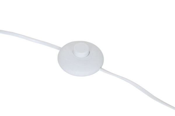 LAMPARA PIE RESINA 47X40X153 CABALLO BLANCO - Imagen 6