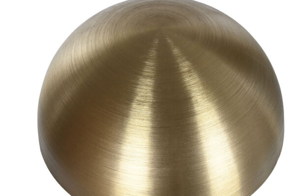 LAMPARA PIE METAL 31X31X92 CREMA - Imagen 4