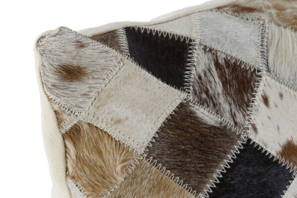 COJIN PIEL POLIESTER 40X10X40 700 CREMALLERA CAMEL