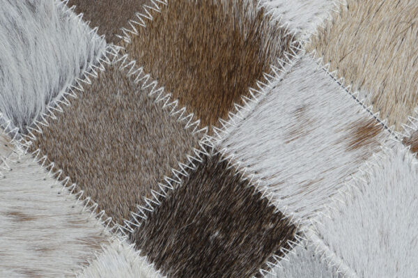 COJIN PIEL POLIESTER 40X10X40 700 CREMALLERA CAMEL - Imagen 2